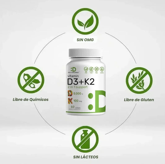 Suplemento de vitamina D3K2 OFERTA 2X1✅ 👩🏻‍⚕️